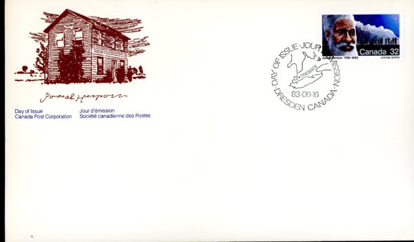 Canada OFDC#997 - Josiah Henson (1983) 32¢