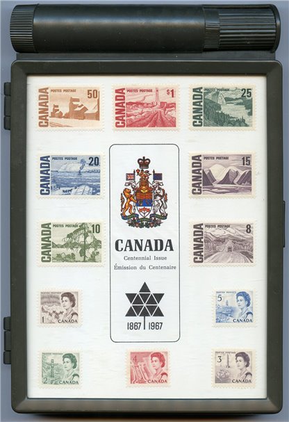 Canada Post - Thematic Collection #1 - Centennial Stamp Case (1967) - Image 2