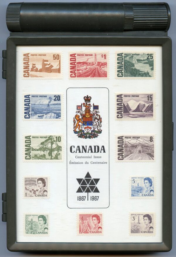 Canada Post - Thematic Collection #1 - Centennial Stamp Case (1967) - Image 2