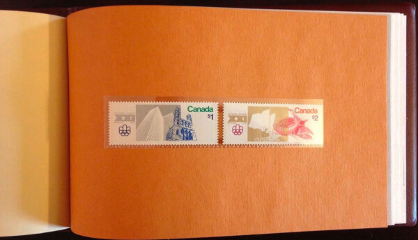 Canada Post - Thematic Collection #10 - Olympic Stamp Souvenir Collection Volume 2 (1976) - Image 2