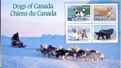 CANADA MNH Thematic Collection #40: Dogs of Canada ** 1988**