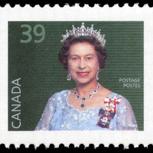 Canada Stamp #1167 - Queen Elizabeth II (1990) 39¢