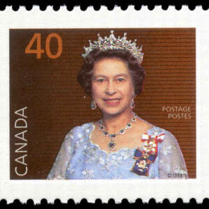 Canada Stamp #1168 - Queen Elizabeth II (1990) 40¢