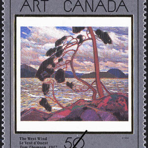 Canada Stamp #1271 - The West Wind (1990) 50¢