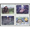 Canada Stamp #1292a - Canadian Folklore-1 (1990) 4 x 39¢