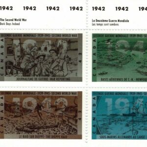 Canada PB#1451ai - Second World War-1942 (1992) 4 x 42¢