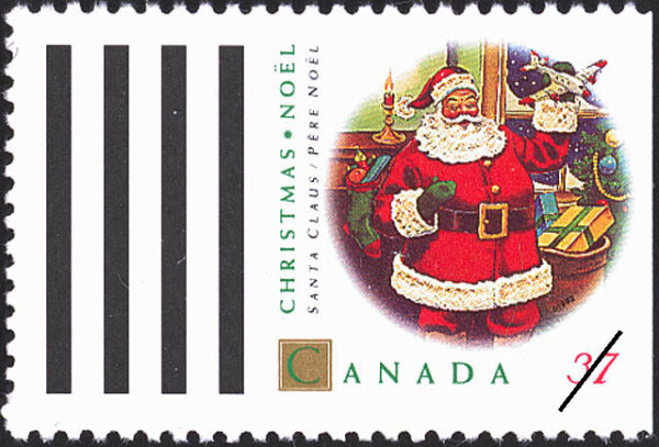 Canada Stamp #1455 - Santa Claus (1992) 37¢