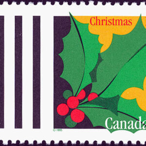 Canada Stamp #1588 - Holly (1995) 40¢