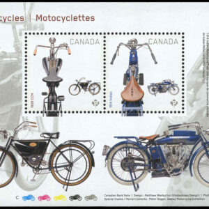 Canada Stamp #2646 - Motorcycles (2013) $1.26