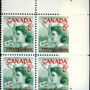 Canada PB#392 - Pauline Johnson (1961) 5¢