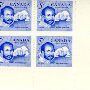Canada PB#412 - Sir Martin Frobisher (1963) 5¢