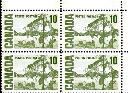 Canada CB#462pi - Jack Pine, by Tom Thompson (1972) 10¢