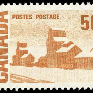 Canada Stamp #465aiii - Summer's Stores, by John Ensor (1971) 50¢ HB, DEX