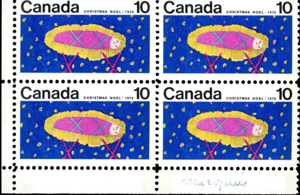 Canada PB#529p - Christ Child (1970) 10¢ - Image 2