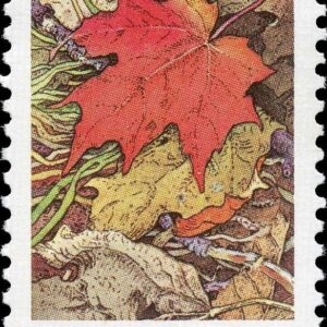 Canada Stamp #537ii - Autumn (1971) 7¢ - HIGH BRITE