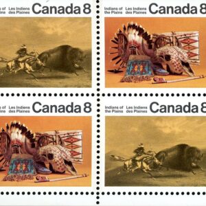 Canada CB#563b - Plains Indians (1972) 2x8¢