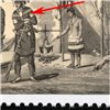 Canada PB#579i - Iroquoian Encampment (1976) 10¢ - Image 3