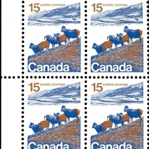 Canada CB#595iii - Mountain Sheep (1972) 15¢