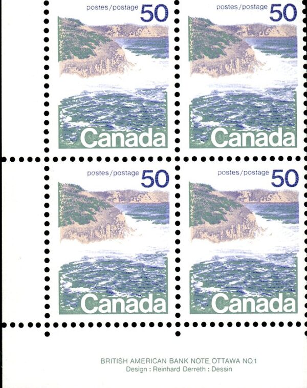 Canada PB#598I - Seashore (1972) 50¢ - Image 2