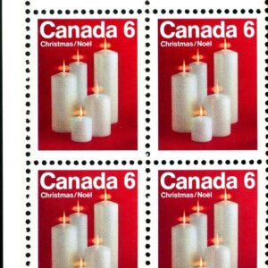 Canada CB#606pi - Candles (1972) 6¢