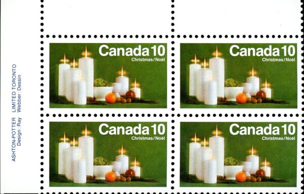 Canada PB#608 - Candles (1972) 10¢ - Image 2