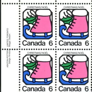 Canada PB#625 - Ice Skate (1973) 6¢