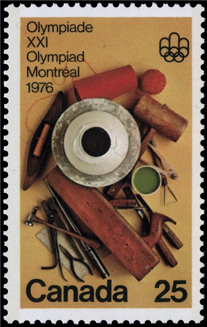 Canada Stamp #685 - Handicrafts (1976) 25¢