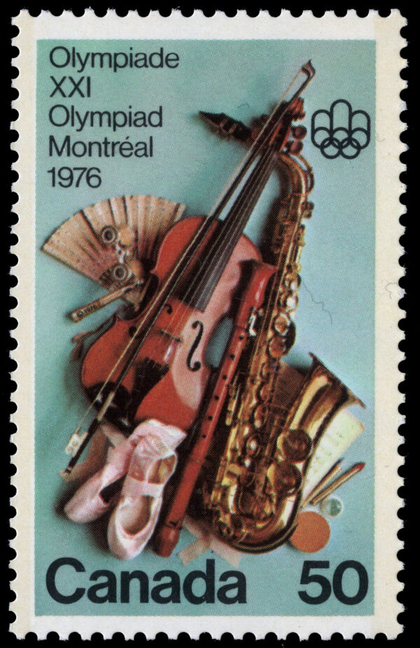 Canada Stamp #686 - Performing Arts (1976) 50¢ - Image 2