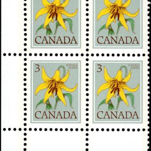 Canada PB#708 - Canada Lily (1977) 3¢