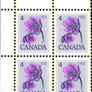 Canada PB#709 - Hepatica (1977) 4¢