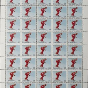 Canada SHEET#848 - Downhill Skier (1980) 35¢