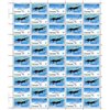 Canada SHEET#874a - Military Aircraft (1980) 2 x 17¢