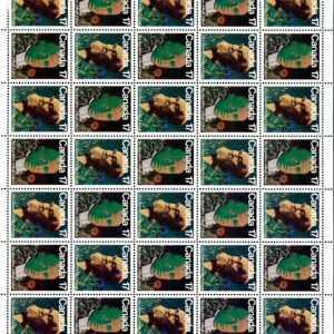 Canada SHEET#895a - Canadian Botanists (1981) 2 x 17¢