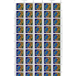 Canada Stamp SHEET#898i - L'Acadie (1981) 17¢ LF