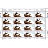 RARE SHEET - Canadian Wildlife Habitat Conservation Stamp #FWH6 - Wood Ducks (1990) $7.50
