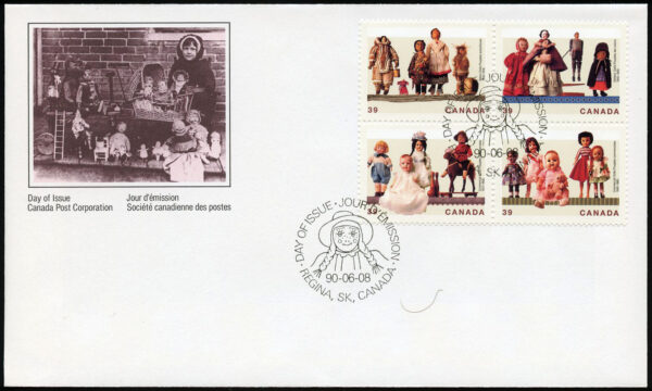 Canada Post - Thematic Collection #45 - Dolls of Canada (1990) - Image 2