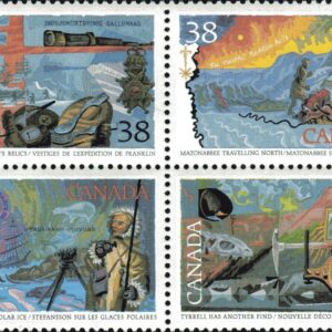 Canada Stamp #1236a - Exploration of Canada-4 (1989)