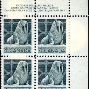 Canada PB#335 - Walrus (1954) 4¢