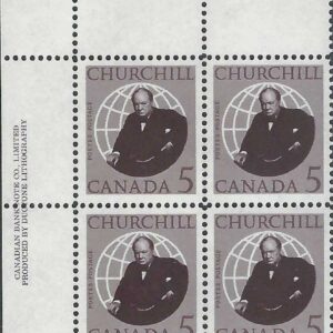 Canada PB#440 - Sir Winston Churchill (1965) 5¢