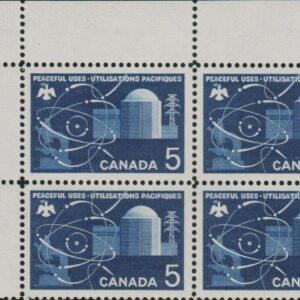 Canada PB#449 - Atomic Reactor (1966) 5¢