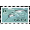 Canada Stamp #480i - Narwhal (1968) 5¢ - Image 2