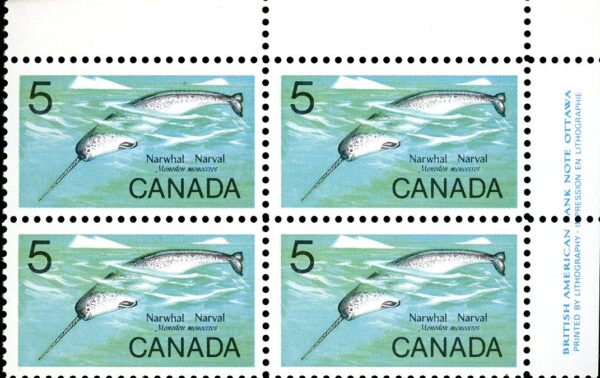 Canada PB#480ii - Narwhal (1968) 5¢