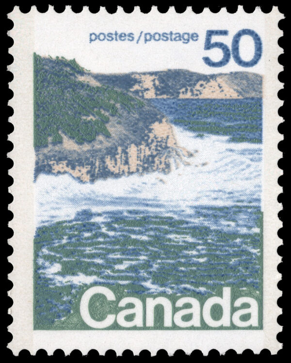 Canada Stamp #598a - Seashore (1976) 50¢