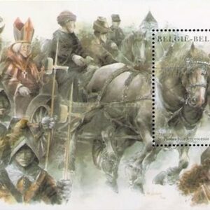 Belgium 2002 - S#1921 - S/S - HORSE PROCESSION OPWIJK