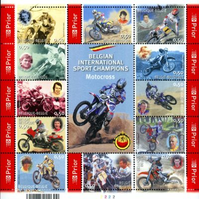 Belgium - Sc#2054 (2004) Belgian International Sport Champions - Motocross