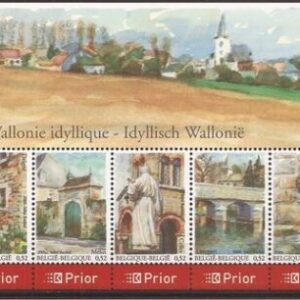 Belgium -SCOTT 2157 - Sheet - 2006 - Wallonian Villages - MNH -