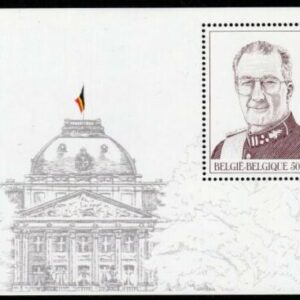 Belgium S#B1141 VF MNH 1998 King Albert II Souvenir Sheet