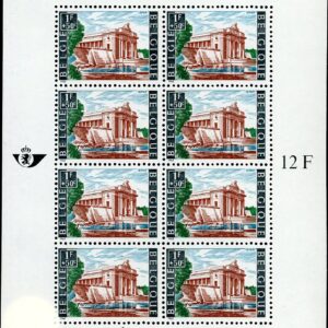 BELGIUM - MNH - SHEET 8 - SCOTT # B730 - Millennium of the city of Ypres.
