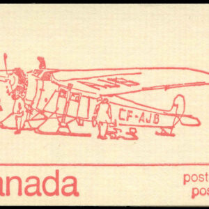 Canada Stamp Booklet - #BK74 (1974) 3 x 1¢ + 6¢ + 2 x 8¢
