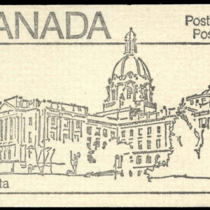 Canada Stamp Booklet - #BK82 (1982) 2 x 5¢ + 10¢ + 30¢
